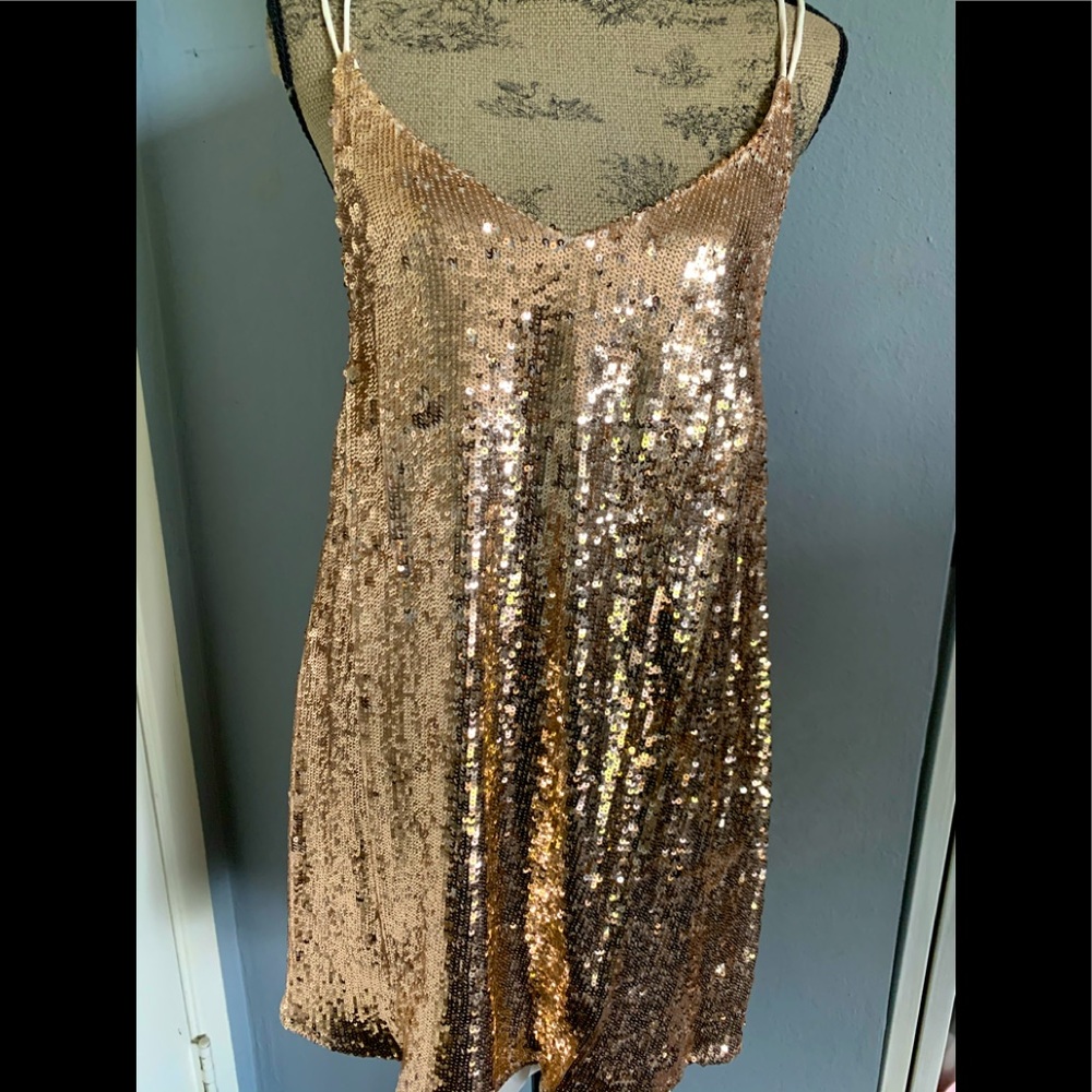 Free people sequins dress